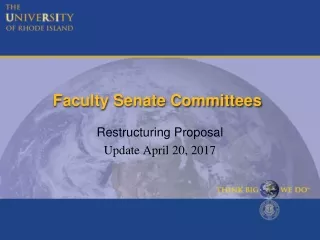 Faculty Senate Committees