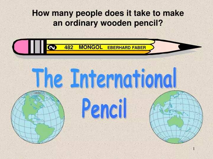 the international pencil