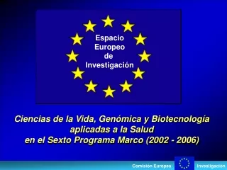 Ciencias de la Vida, Genómica y Biotecnología aplicadas a la Salud