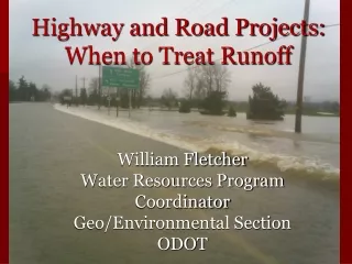 Highway and Road Projects: When to Treat Runoff