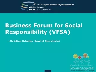 Business Forum for Social Responsibility (VFSA)