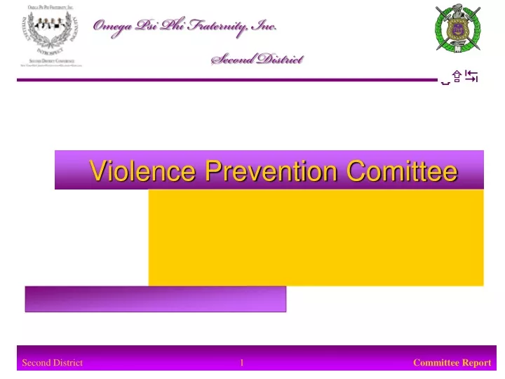 violence prevention comittee