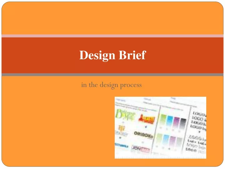 design brief