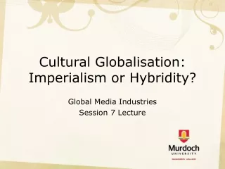 Cultural Globalisation: Imperialism or Hybridity?