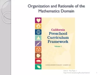 Organization and Rationale of the  Mathematics Domain