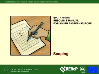 EIA TRAINING  RESOURCE MANUAL  FOR SOUTH EASTERN EUROPE