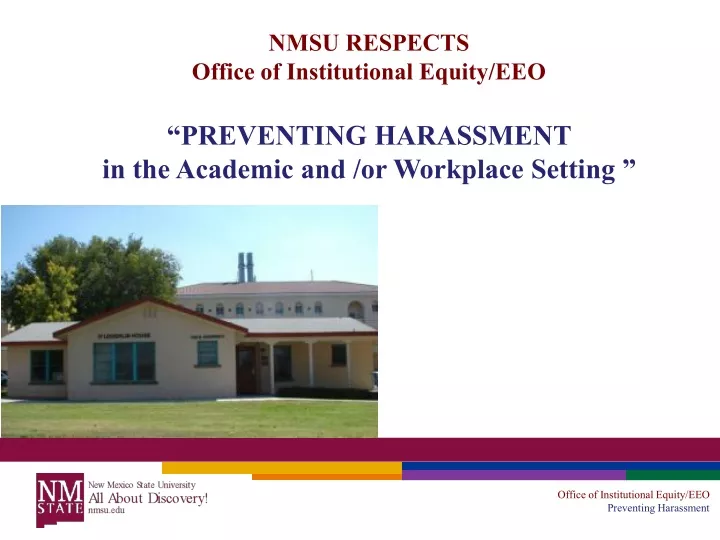 nmsu respects office of institutional equity eeo