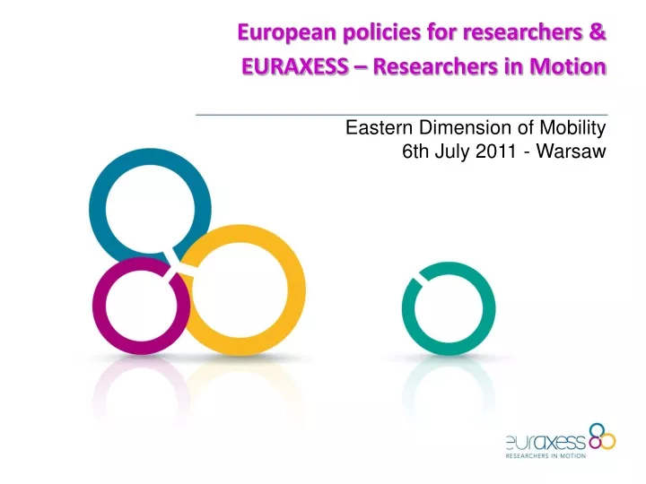 european policies for researchers euraxess