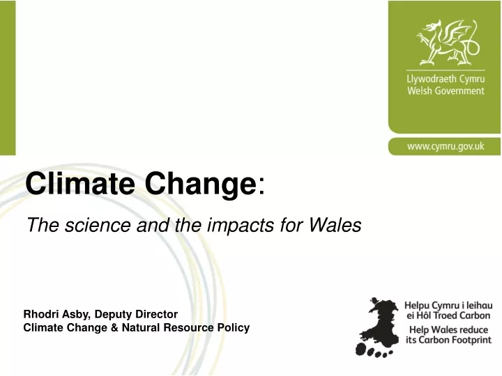 climate change the science and the impacts