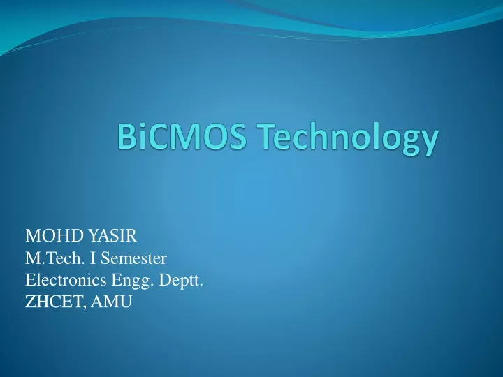 bicmos technology