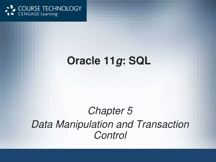 oracle 11 g sql