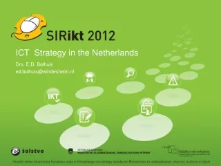 ICT  Strategy in the Netherlands