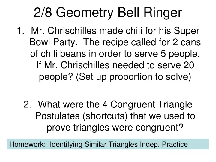2 8 geometry bell ringer