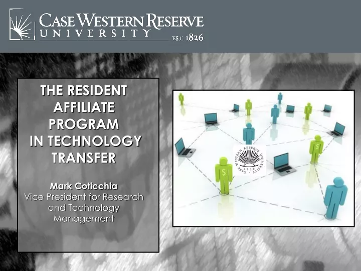 the resident affiliate program in technology