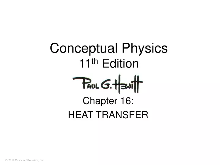 conceptual physics 11 th edition