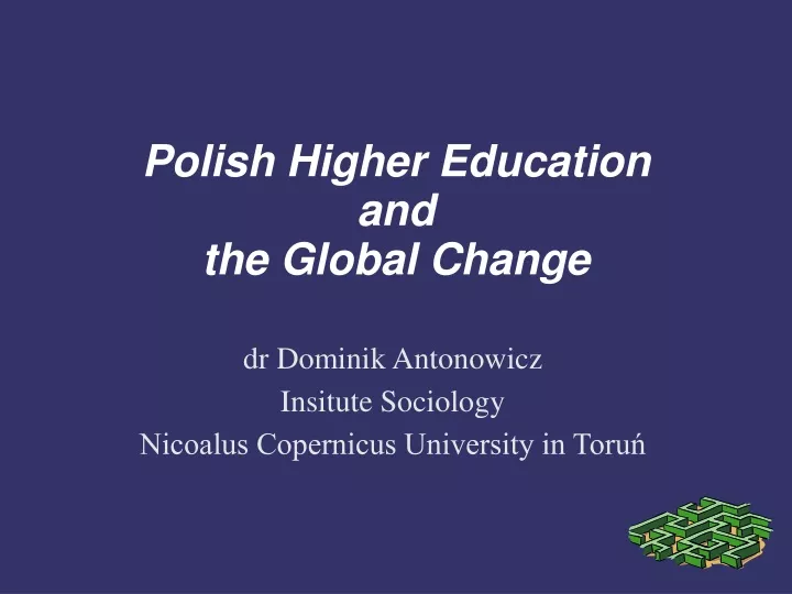 dr dominik antonowicz insitute sociology nicoalus copernicus university in toru