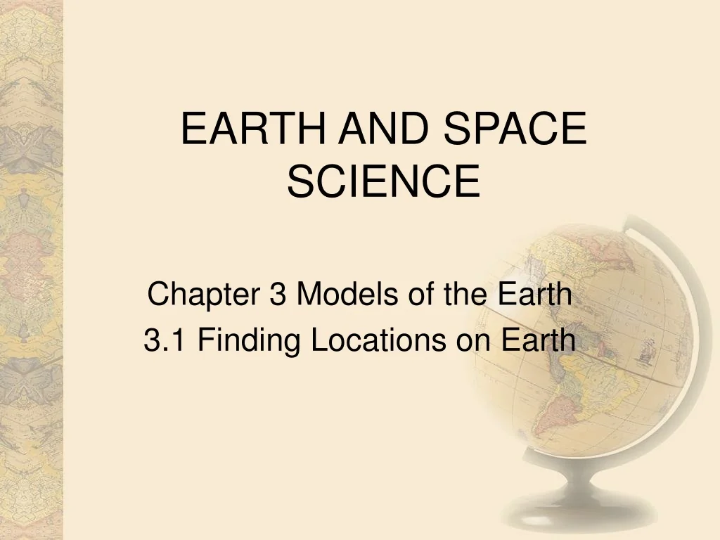 PPT - EARTH AND SPACE SCIENCE PowerPoint Presentation, free download ...