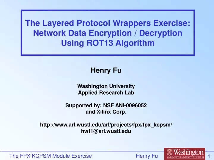 the layered protocol wrappers exercise network