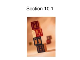 Section 10.1