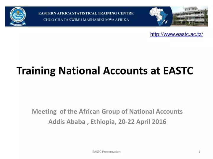 training national accounts at eastc