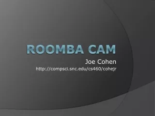 Roomba Cam