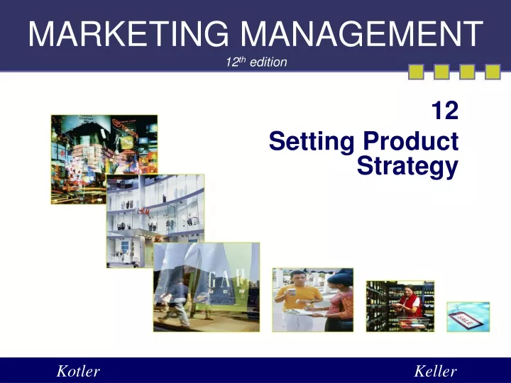 marketing management 12 th edition