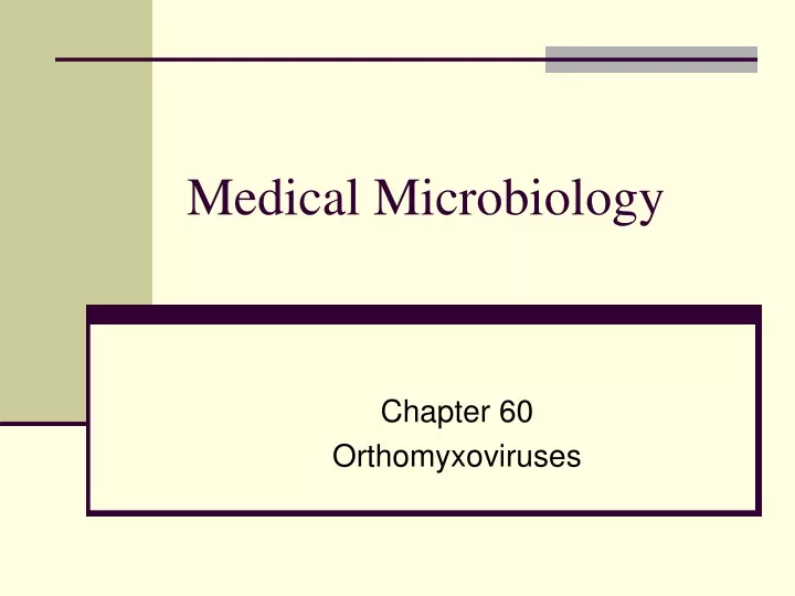 medical microbiology