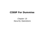 CISSP For Dummies - slide 1
