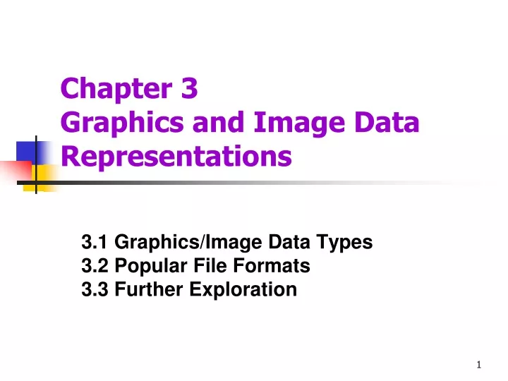 chapter 3 graphics and image data representations