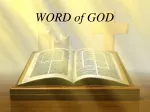 Ppt - Study Series: The Word Of God Powerpoint Presentation, Free 