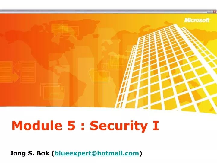 module 5 security i