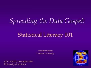 Spreading the Data Gospel:
