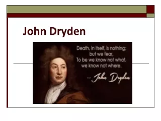 John Dryden