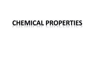 CHEMICAL  PROPERTIES