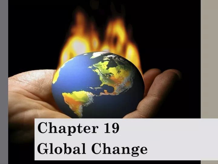 chapter 19 global change