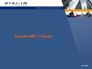 Tsunami MP.11 Family
