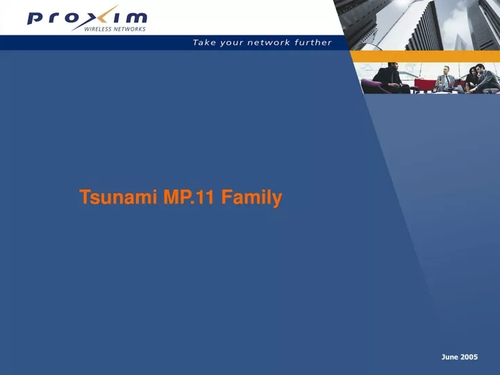 tsunami mp 11 family