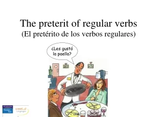 The preterit of regular verbs