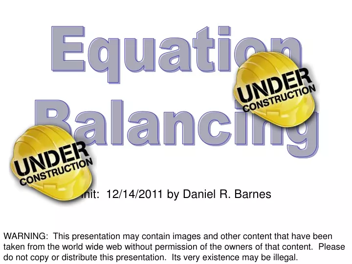 equation balancing