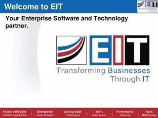 Your Enterprise Software and Technology partner.