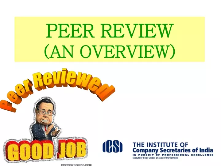 peer review an overview