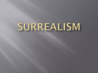 SURREALISM