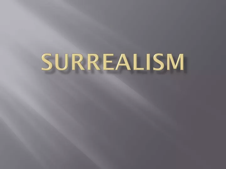 surrealism