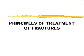PRINCIPLES OF TREATMENT OF FRACTURES