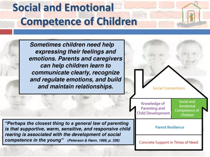 social and emotional competence of children
