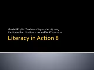 Literacy in Action 8