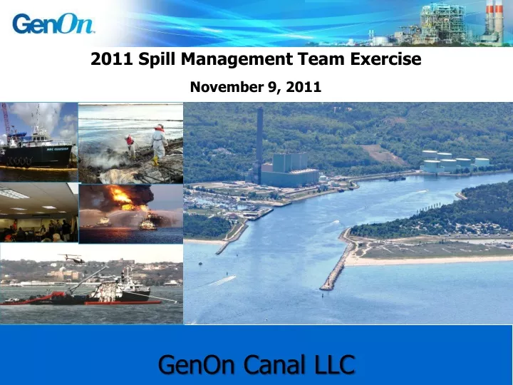 2011 spill management team exercise november