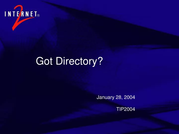 got directory