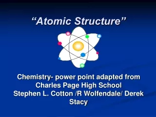 “Atomic Structure”