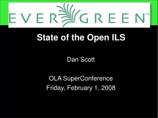 State of the Open ILS